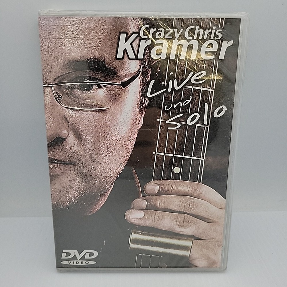 Crazy Chris Kramer Live Und Solo DVD International Pop Germany PAL 4260101551146